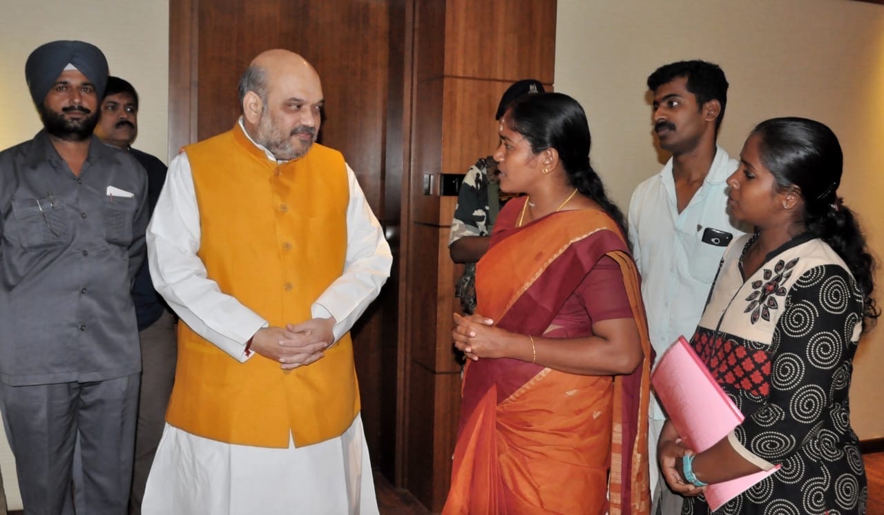 With Union Home Minister Amit Shah ji