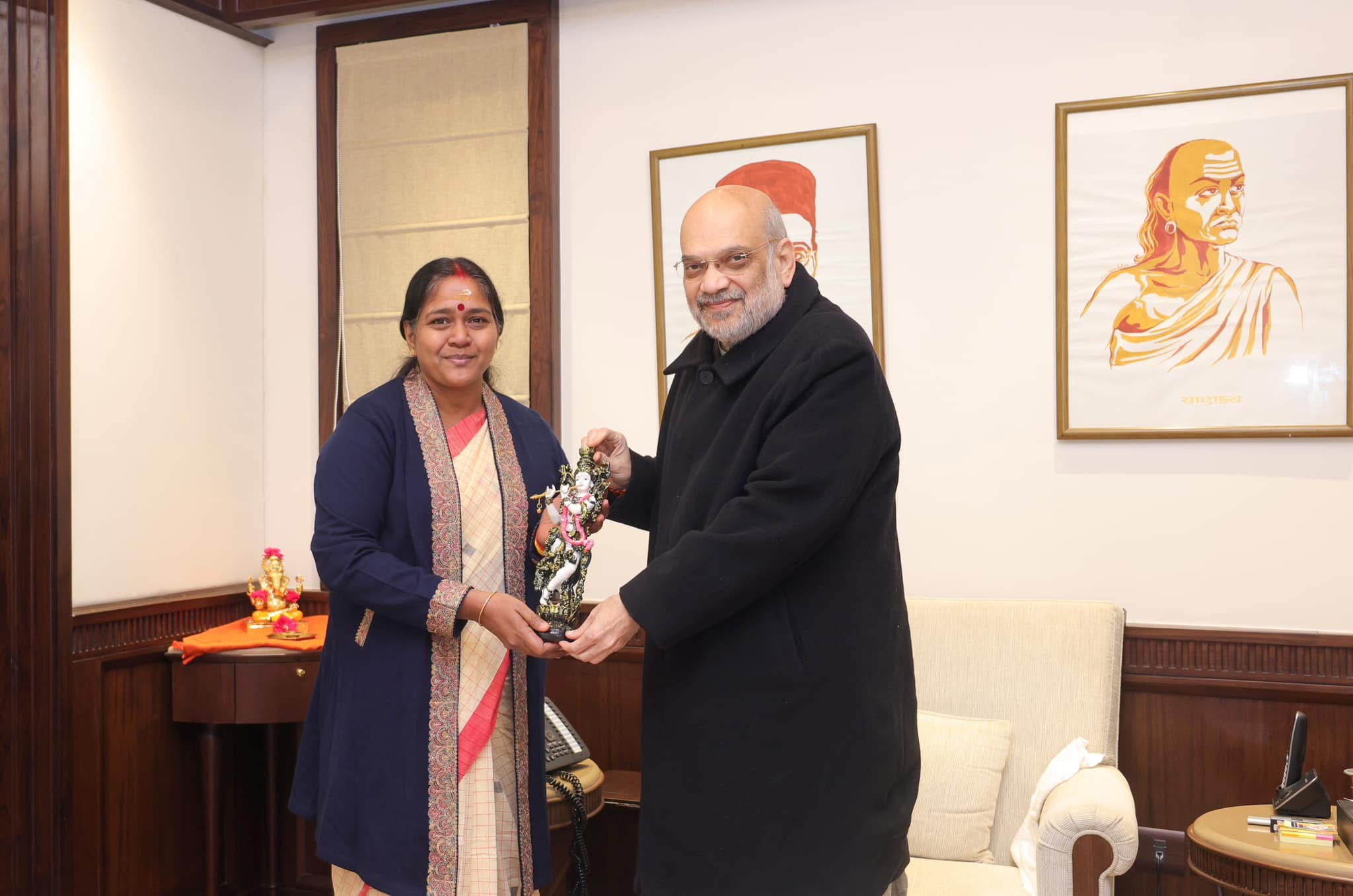 With Union Home Minister Amit Shah ji