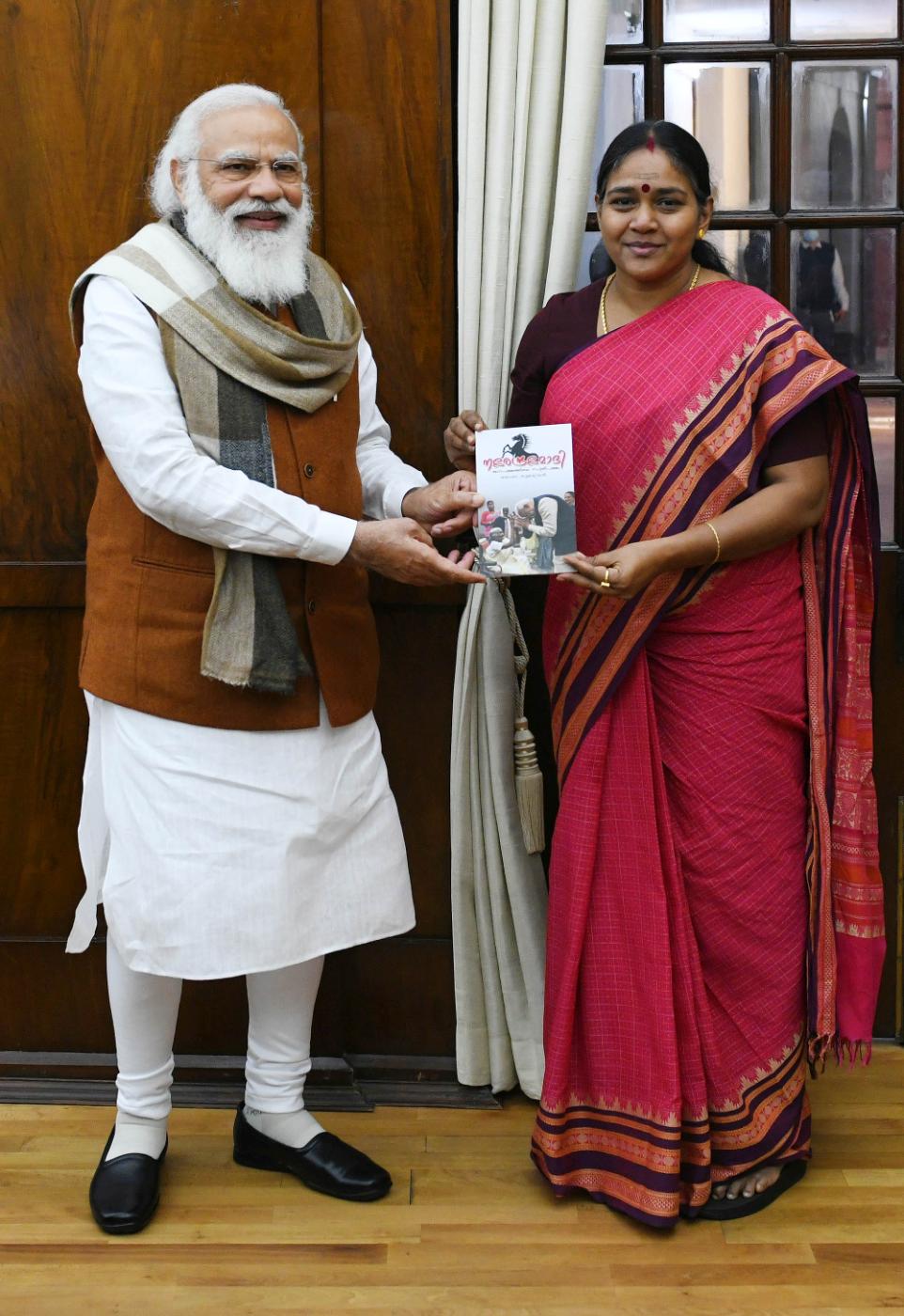 With Prime Minister Narendra Modi ji