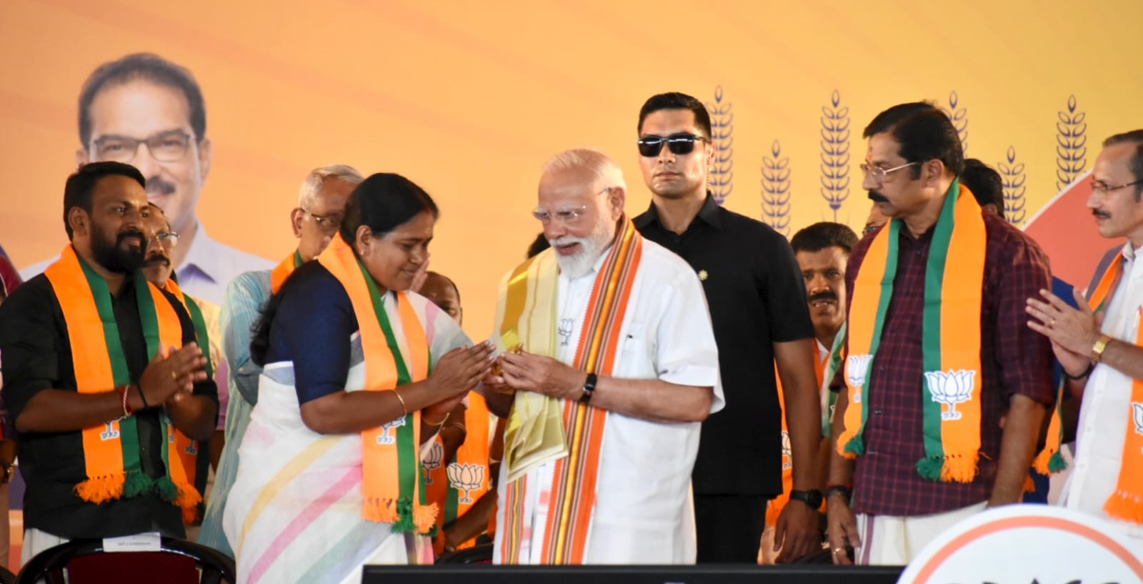 With Prime Minister Narendra Modi ji