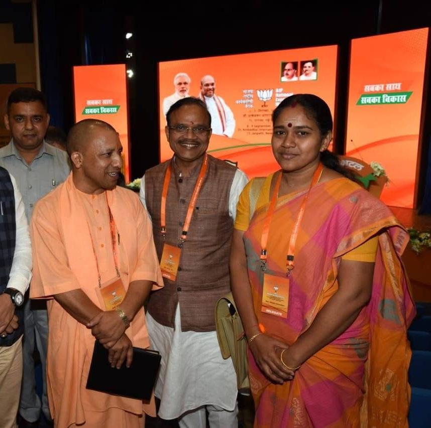 With Uttar Pradesh Chief Minister Yogi Adityanath ji
